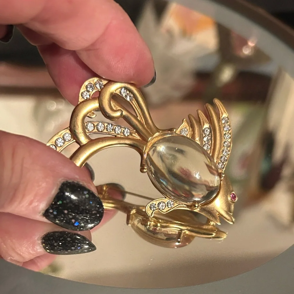 Vintage Jelly Belly Fish Brooch